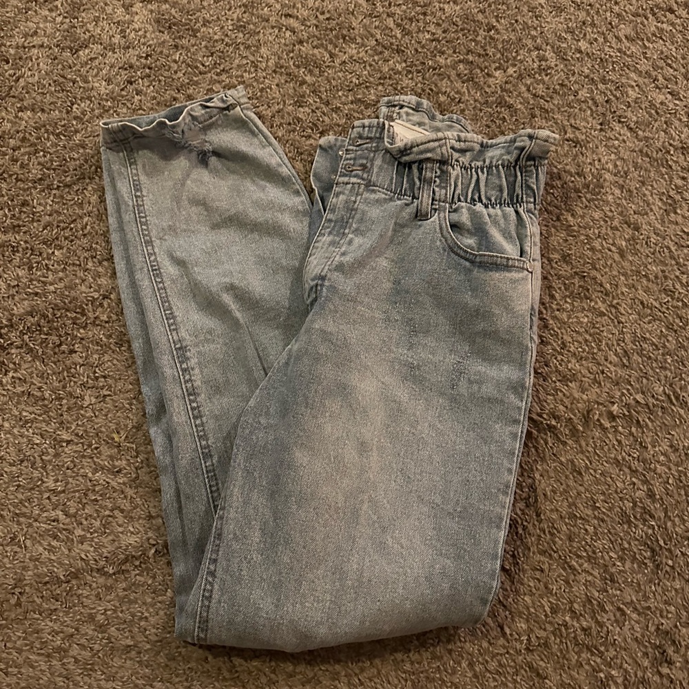 Jeans, style- mom fit